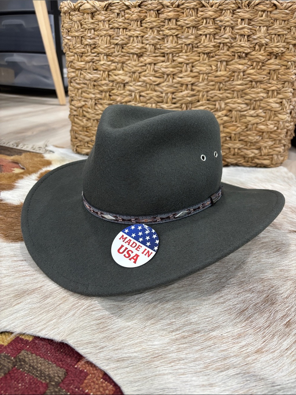 Stetson Elkhorn crushable wool outdoor hat